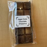 House made vegan Dubai chocolate  at Pluto’s Organic Cafe in Redmond