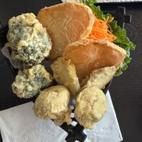 Assorted Vegetable Tempura - Vegan  at Hokkaido Sushi in Ottawa