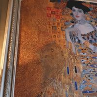 Klimt aan de wand at Hotel Gaia in Diepenveen