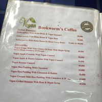   at Bookworm's Coffee in Ho Chi Minh City