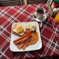 Englisch Breakfast vegan  at Bookworm's Coffee in Ho Chi Minh City