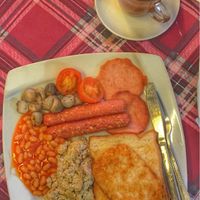 Vegan Full English at Bookworm's Coffee in Ho Chi Minh City