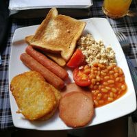 Best vegan fry iv had anywhere! at Bookworm's Coffee in Ho Chi Minh City