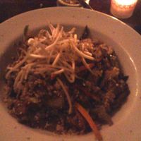 veggies and tofu wok, Café Origen. bad photo, sorry, but very tasty dish at Origen in Buenos Aires