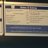 Menu 5 at Blue Grill in Milford