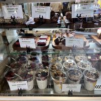 Display case  at Vega in Skopje