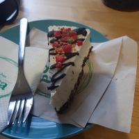 cake at Vega in Skopje