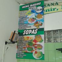 Even Fish Menu, awesome!!!!!!! at Los Frutales in Lima