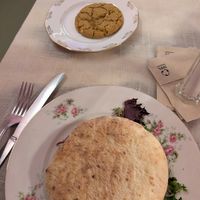Pita et cookie at Le 1544 in Besancon
