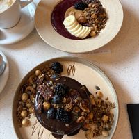 Pancake and açai   at NOLA KITCHEN in Porto