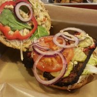 Amazing burger! at Chwast Food in Warsaw