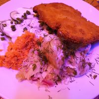 Kotlet Schabowy at Chwast Food in Warsaw