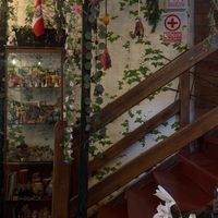 interior decor  at Makipura Organic Restaurant in Cusco