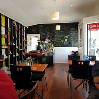 Seating at The Herb Centre Cafe in Christchurch