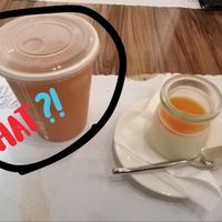 Single use cups given without warning in a fine dining establishment? What? at Miracle Green House in Hsinchu