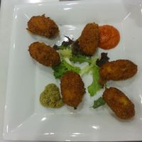 Potatos croquettes at Vantana in Sevilla