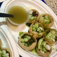 Pani Puri  #Veganuary at Surati Farsan Mart in San Diego