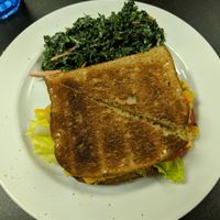 Chickpea melt & kale slaw at Killer Vegan in Union