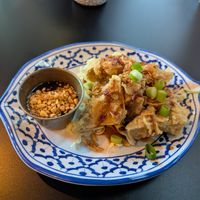 Tamarind tofu starter at Namh Moon in Carlisle