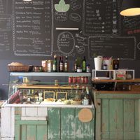 great counter at Bio Bodega in Rotterdam