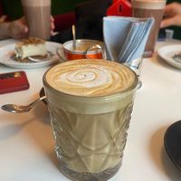 Cinnamon Bun Latte at KIRAS - Totoriu 7 in Vilnius
