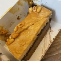 Snickers cake from Chaika, Vilnius  at KIRAS - Totoriu 7 in Vilnius