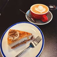 caramel cheesecake at KIRAS - Totoriu 7 in Vilnius