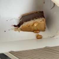 worst photo ever im so sorry - snickers cake  at KIRAS - Totoriu 7 in Vilnius