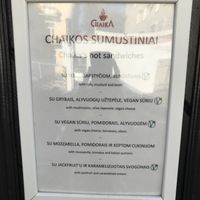 Vegan sandwiches at KIRAS - Totoriu 7 in Vilnius