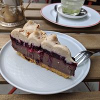 Hazelnut cake (vegan) at KIRAS - Totoriu 7 in Vilnius