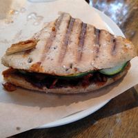 Jackfruit sandwich at KIRAS - Totoriu 7 in Vilnius