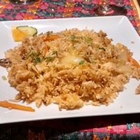 Rice and vegetables at Le Yeti in Toulouse