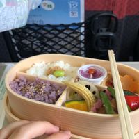 Colourful Vegan bento at Masumoto - Shinjuku in Tokyo