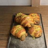 Pistachio croissants   at Copains  in Paris