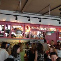 cocktail bar area  at Las Iguanas in Newcastle Upon Tyne