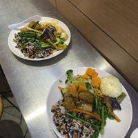 First buffet round, great vegan find in Nanning.  at LianBang SuShi 连邦素食. in Nanning