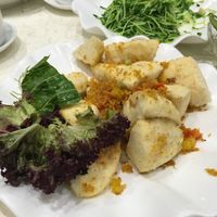 Silky Bean Curd with Pepper & Salt at Gaia Veggie Shop - Wong Tai SIn in Kowloon
