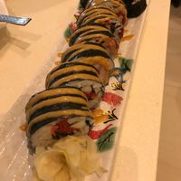 Soft shell crab sushi at Gaia Veggie Shop - Wong Tai SIn in Kowloon