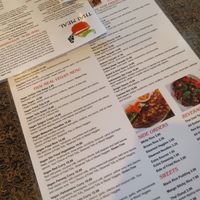Entire portion of the menu is dedicated to vegan options. at Thai Meal in Plantation