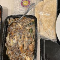 vegan stir-fried moo shi chicken w/pancakes  at Nancy Chang in Worcester