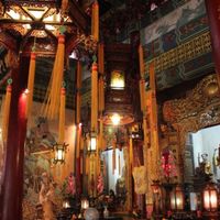 Main Hall at Ching Chung Koon 青松觀 in New Territories