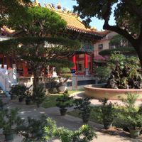 Temple at Ching Chung Koon 青松觀 in New Territories