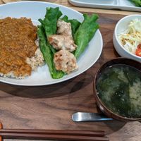 Curry set at Meguru in Osaka