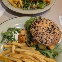 Lunch burgers at Roots Kitchen in Turku