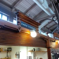 the restaurant at Roots Kitchen in Turku