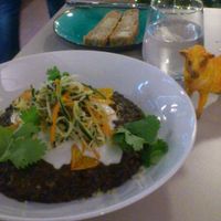 delicious lentil curry at Roots Kitchen at Roots Kitchen in Turku