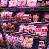 Vegan tofu and other produce at Biocoop du Marmandais in Marmande