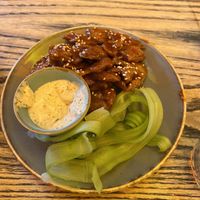 BBQ wings   at Scania in Malmo