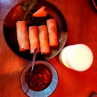 Vege rolls at Kin Long in Malmo