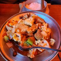 Monkey's head mushroom gave a chicken like texture at Kin Long in Malmo